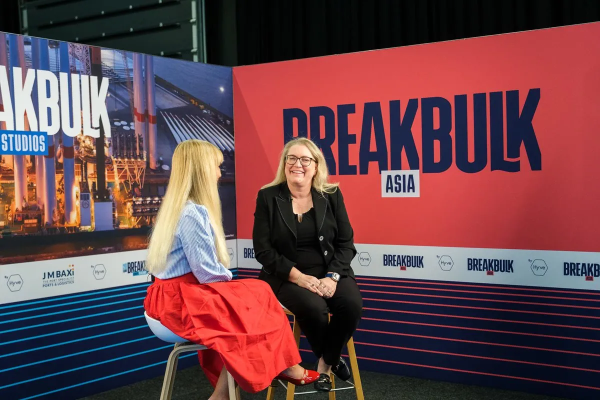 Breakbulk Asia interview highlighting project cargo, logistics and industry insights